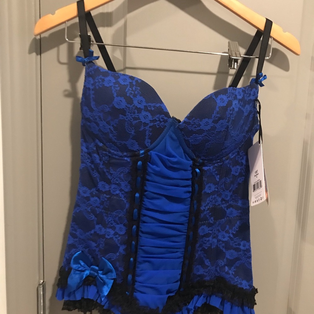 Coquette Bustier size medium.   13.    CL/GY01 - Picture 3 of 6